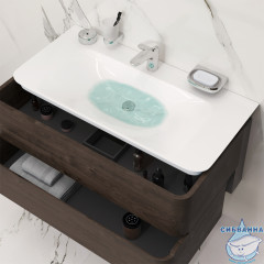 Тумба под раковину AM PM Sensation 100 табачный дуб