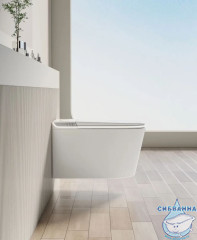 Унитаз подвесной импульсный Allen Brau Smart 4.I1001.20 с сиденьем Soft Close (микролифт) 