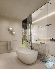 Ванна из искусственного камня ABBER Stein 163x85 AS9615-1.6