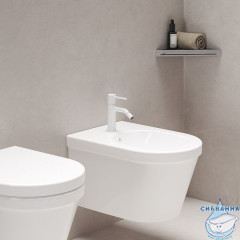 Смеситель для биде Ravak Espirit X070244 (белый матовый)