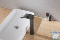 Смеситель для раковины Abber Wasserfall AF8611NG (без донного клапана) (никель)