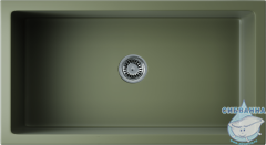 Кухонная мойка Omoikiri Mikura 83-OL Natceramic/olive