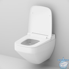 Унитаз подвесной безободковый AM.PM Inspire 2.0 электронной крышкой-биде CleanCare CCC50A1700SC
