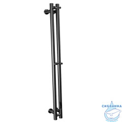 Полотенцесушитель электрический Calypso Dionysus 2 9х118 (оружейная сталь)