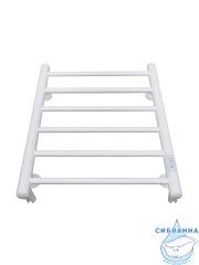 Полотенцесушитель электрический Санприз Аврора П6 40х60  (белый матовый) (подключение универсальное)
