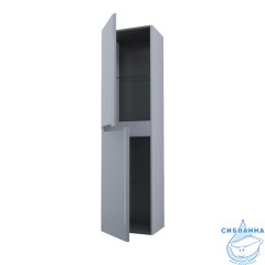 Пенал подвесной, 40 см, светло-серый, Edifice, IDDIS, EDI40L0i97