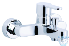 Смеситель для ванны Azario Tevis AZ-15490501 (хром)
