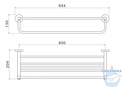 Полочка Aquatek Европа AQ4115BGM