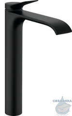 Смеситель для раковины Hansgrohe Vivenis 75040670 (с донным клапаном) (черный матовый)