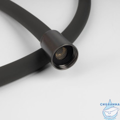Шланг для душа, графитовый матовый, силиконовый, 2,0м, Optima Home, IDDIS, OPH20GLi19