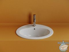 Раковина встраиваемая 57 см Ceramicanova Sun CN6079