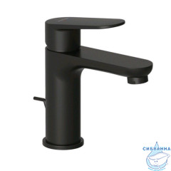  Смеситель для раковины Kludi X-1 322883975 (черный матовый)
