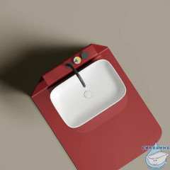  Раковина на столешницу 61 см Ceramicanova Element CN6053MW (белый матовый)