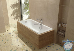 Чугунная ванна Wotte Line 160х70 с ножками