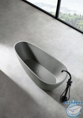 Ванна из искусственного камня ABBER Dortmund 170x75 AM9911MLG