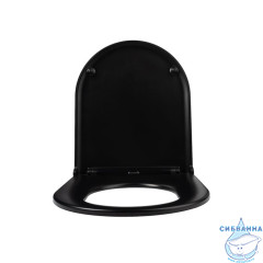 Сиденье для унитаза, Blanco, черный, IDDIS, 947BLAB1SK