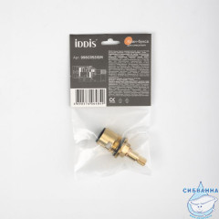 Кран-букса керамическая, 180°, 20 зубцов, G 1/2", M24, h=53 мм, IDDIS, 998CR531SM