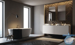 Ванна из литьевого мрамора Esse Iceland 170x79