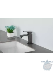 Смеситель для раковины Frap F1076-9 (оружейная сталь)