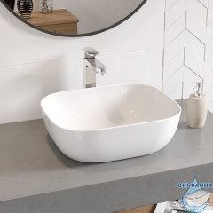 Раковина на столешницу 49 см Koller Pool Round RN-0490-WB