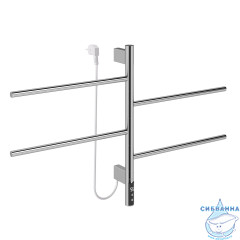 Полотенцесушитель электрический ABBER Universal AH4504 хром