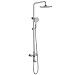 Душевая система Abber Weiss Insel 250 1 режим AF8016N (черный матовый)