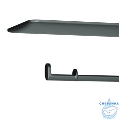 Cмеситель с гигиеническим душем Am.Pm Func F0H8F922 (черный матовый)