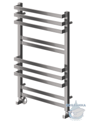 Полотенцесушитель водяной Terminus Линц  П10 50х80 (нижнее подключение) (хром)