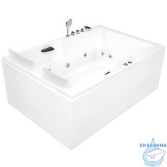 Акриовая ванна Gemy G9061 B R 181х121 с гидромассажем