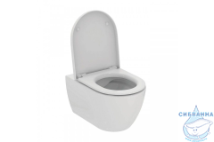 Унитаз подвесной безободковый Ideal Standard Ellisse T569201 с сиденьем Soft Close (микролифт)