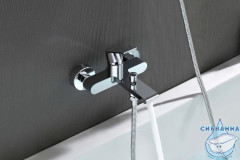 Смеситель для ванны Aquatek Лира AQ1440CR (хром)