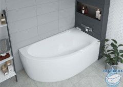 Акриловая ванна Aquatek Дива 150х90 R