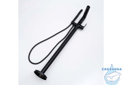 Смеситель для ванны напольный Aquatek Ника AQ1845MB (черный матовый)