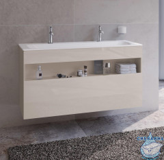 Тумба Keuco Stageline 120 с раковиной Keuco 120 кашемир