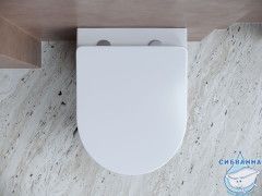 Унитаз подвесной безободковый Ceramicanova Balearica Rimless CN6000 с сиденьем быстросъемным Soft Close (микролифт)
