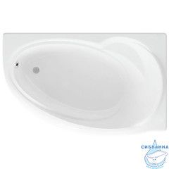 Акриловая ванна Aquatek Бетта R 160х97 с каркасом
