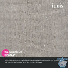 Штора для ванной, 200х180 см, Полиэстер, бежевый, IDDIS, DL02P18i11