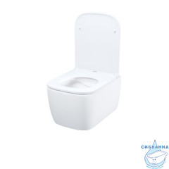 Унитаз подвесной безободковый Iddis Bridge с сиденьем Soft Close (микролифт) BRIRNSEi25
