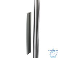 Душевое ограждение Vincea Stella 110x100 профиль хром, стекло прозрачное VSR-1ST1011CL