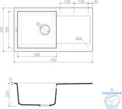 Кухонная мойка Omoikiri Sakaime 78-CH Tetogranit шампань 4993236