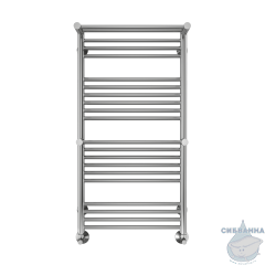 Полотенцесушитель водяной Terminus Аврора П20 50х100 с 2-мя полками (нижнее подключение)