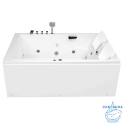 Акриовая ванна Gemy G9061 B L 181х121 с гидромассажем