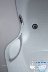 Акриловая ванна Aquanet Capri 160x100 L с каркасом