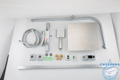 Душевая система Gappo G2407-40 300 1 режим (хром)