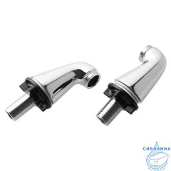 Набор переходников для установки смесителя на борт акриловой ванны, 010, IDDIS, 001SB00i83