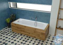 Чугунная ванна Универсал Грация 170х70 №303 без ножек (с дефектом)