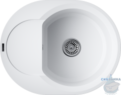 Кухонная мойка Omoikiri Sakaime 60E-WH 4993136 белый