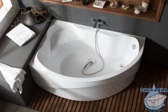 Акриловая ванна Aquanet Jamaica 160x100 R с каркасом