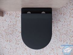 Унитаз подвесной безободковый Ceramicanova Balearica Rimless CN6000MB с сиденьем быстросъемным Soft Close (микролифт)