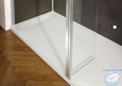 Душевой поддон Jacob Delafon Flight Neus 120x80 E66513-00 с заглушкой Jacob Delafon Flight Neus 80 см матовое серебро